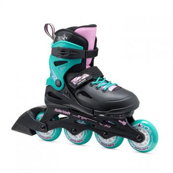 ROLLERBLADE FURY BLACK CYAN